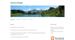 Desktop Screenshot of markus-zollinger.ch